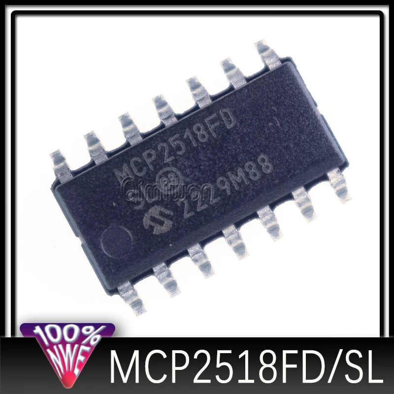 1Pcs New original MCP2518FDT-H/SL MCP2518FD-H/SL MCP2518FD SOIC-14 CAN Controllers