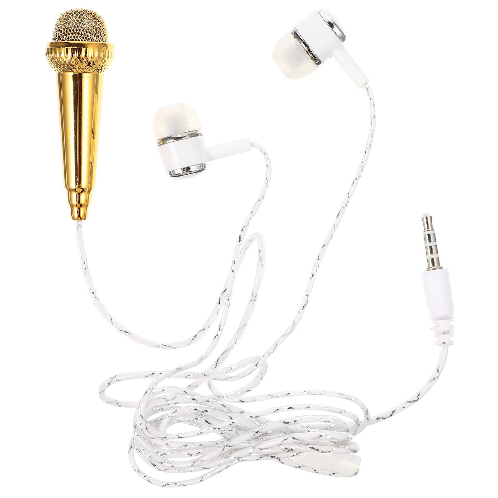 

Mini Small Microphone Tiny Major for Recording Microphones Singing Yellow Mircophone