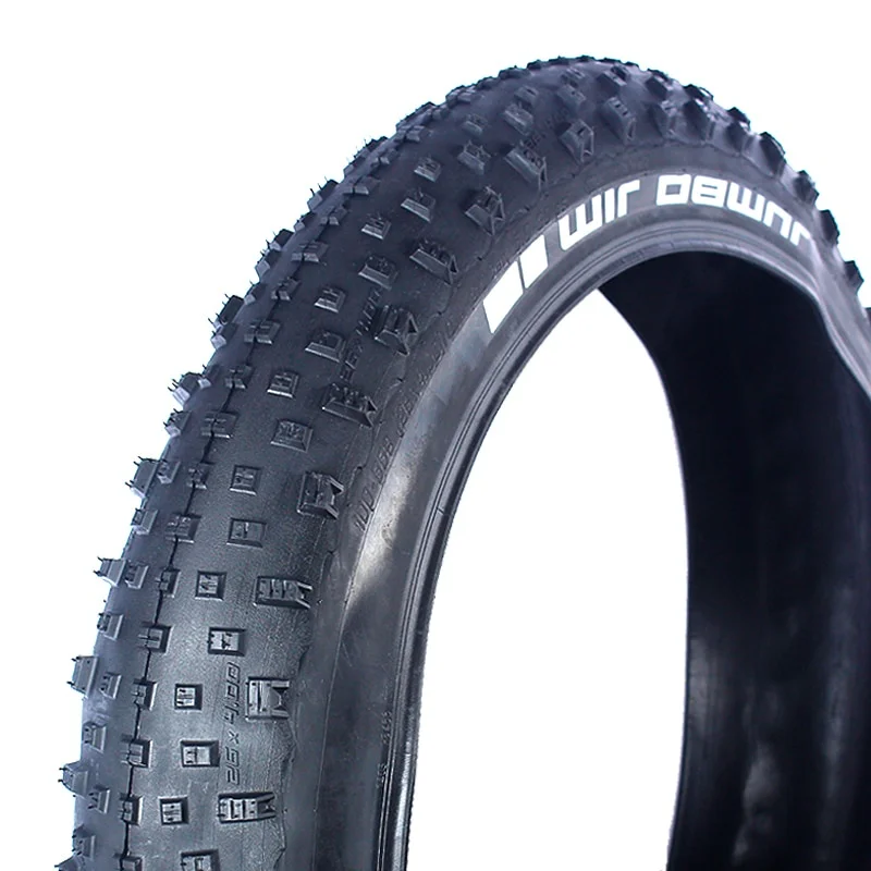 Schwalbe bicycle tire JUMBO JIM 26x4.0 fat car steel tire simple tubeless beach bike folding tire Free bicycle tire