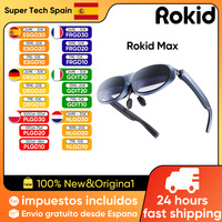 New Rokid Max Smart AR 3D Glasses Micro OLED 215”Max screen 50° FoV Viewing For Phones PC Projected Screen All-in-One navidad