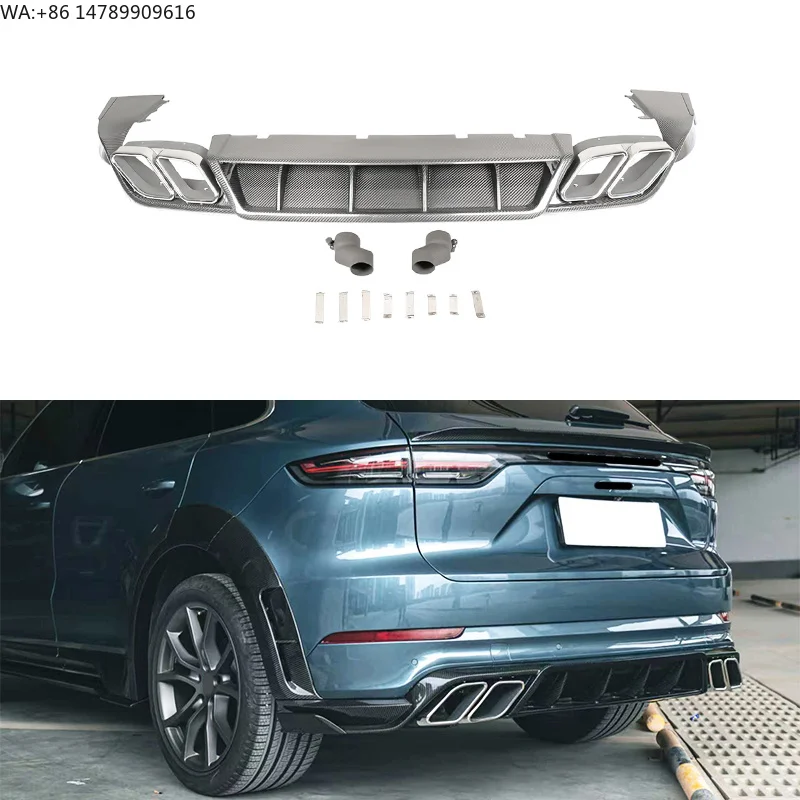 

2018-2023 9Y0 Carbon Fiber Rear Bumper & Mudguard Bolt-On Upgrade Kit With Universal Fitment 1 Year Warranty For CoupeBo