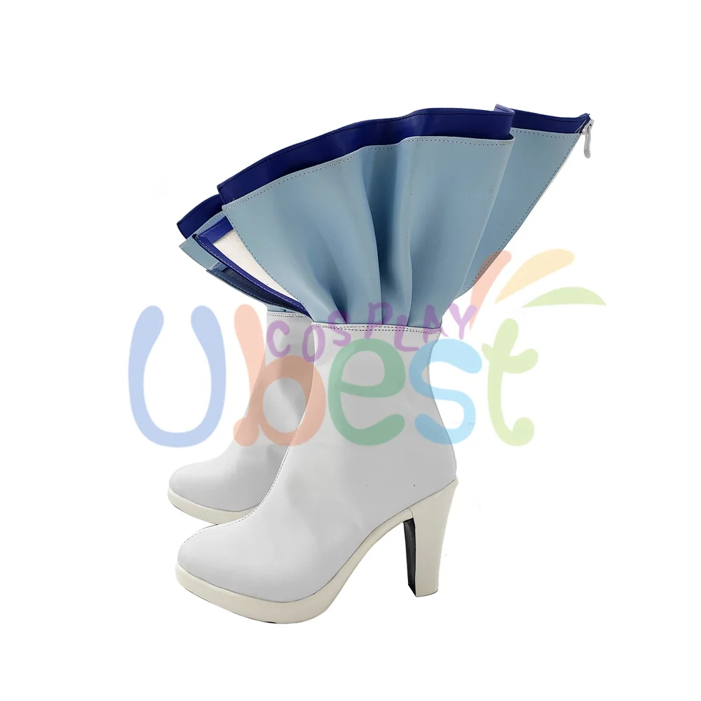 Sereia melodia pichi pichi pitch noel sapatos cosplay botas femininas