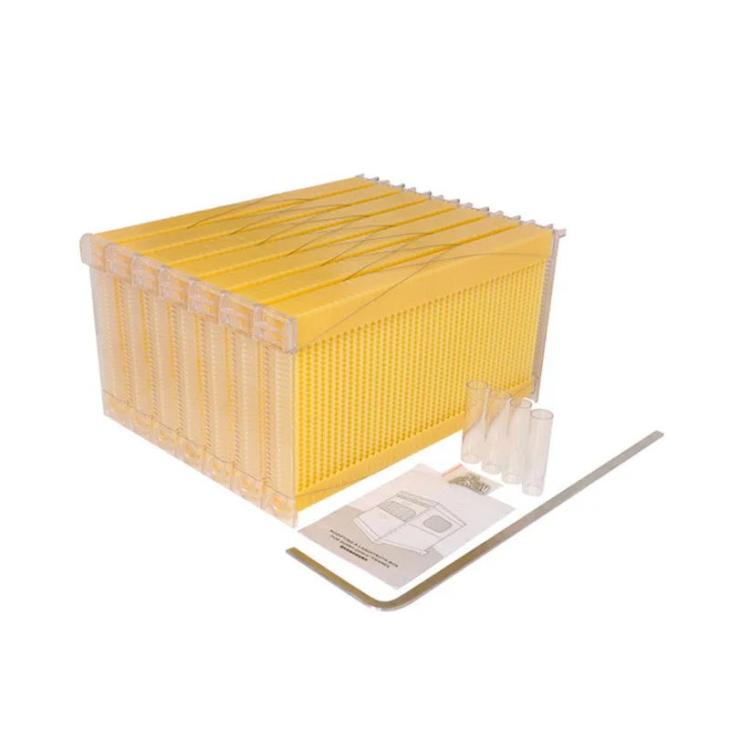 

Beekeeping ToolsAutomatic Honey Flow Plastic Honeycomb Base Honey Collection