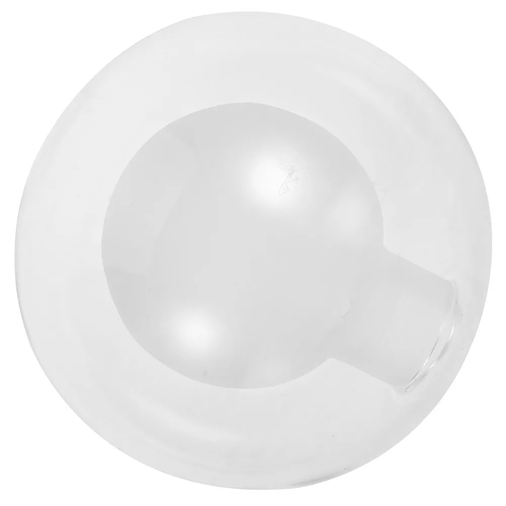 G9 Transparent Double Layer Round Glass Globe Lampshade Modern Nordic Style Ball Light Replacement for Wall Sconces Table Lamp