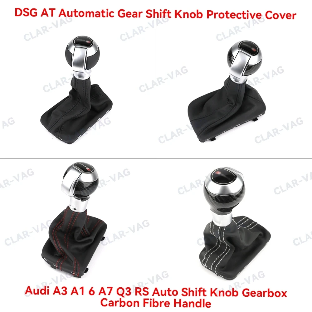 DSG الجلود التلقائي والعتاد التحول المقبض رافعة تحول مقبض رئيس لأودي A6 C7 A3 8V A7 A1 Q2 Q3 S3 S5 S6 S7 RS 3 4 6 7 SQ5 #2