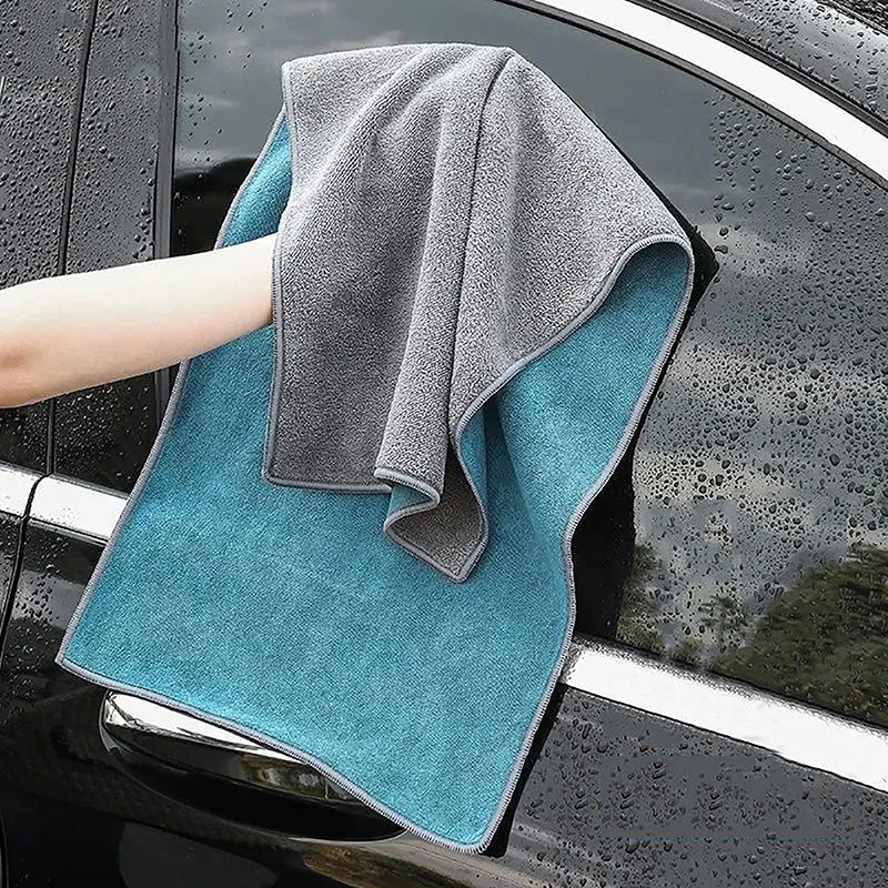 Microfibre Highly Absorbent Towel High-end Multi-purpose Short Pile Car Detailing Polishing Cloth Car Cleaning Drying Cloth