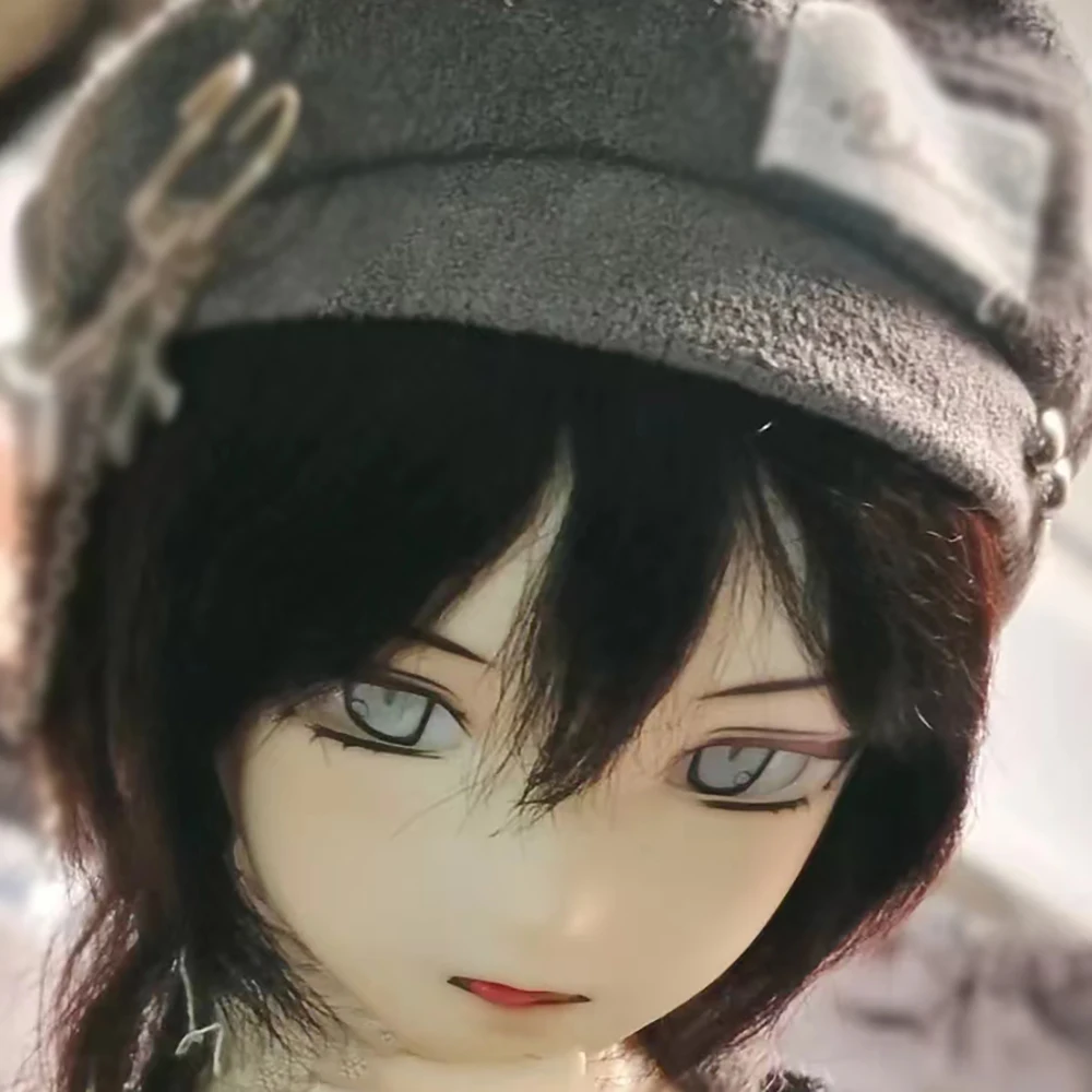 

1/4 BJD Кукольная голова аниме без макияжа Смола DIY Кукольная голова без макияжа аксессуары для кукол 1/4 искусственная