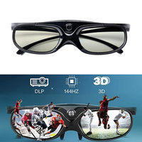 2025 Hot 3D Universal Glasses For Xgimi Z3/Z4/Z6/H2 Nuts G1/P2 Active Shutter 96-144HZ Rechargeable BenQ Acer DLP LINK Projector