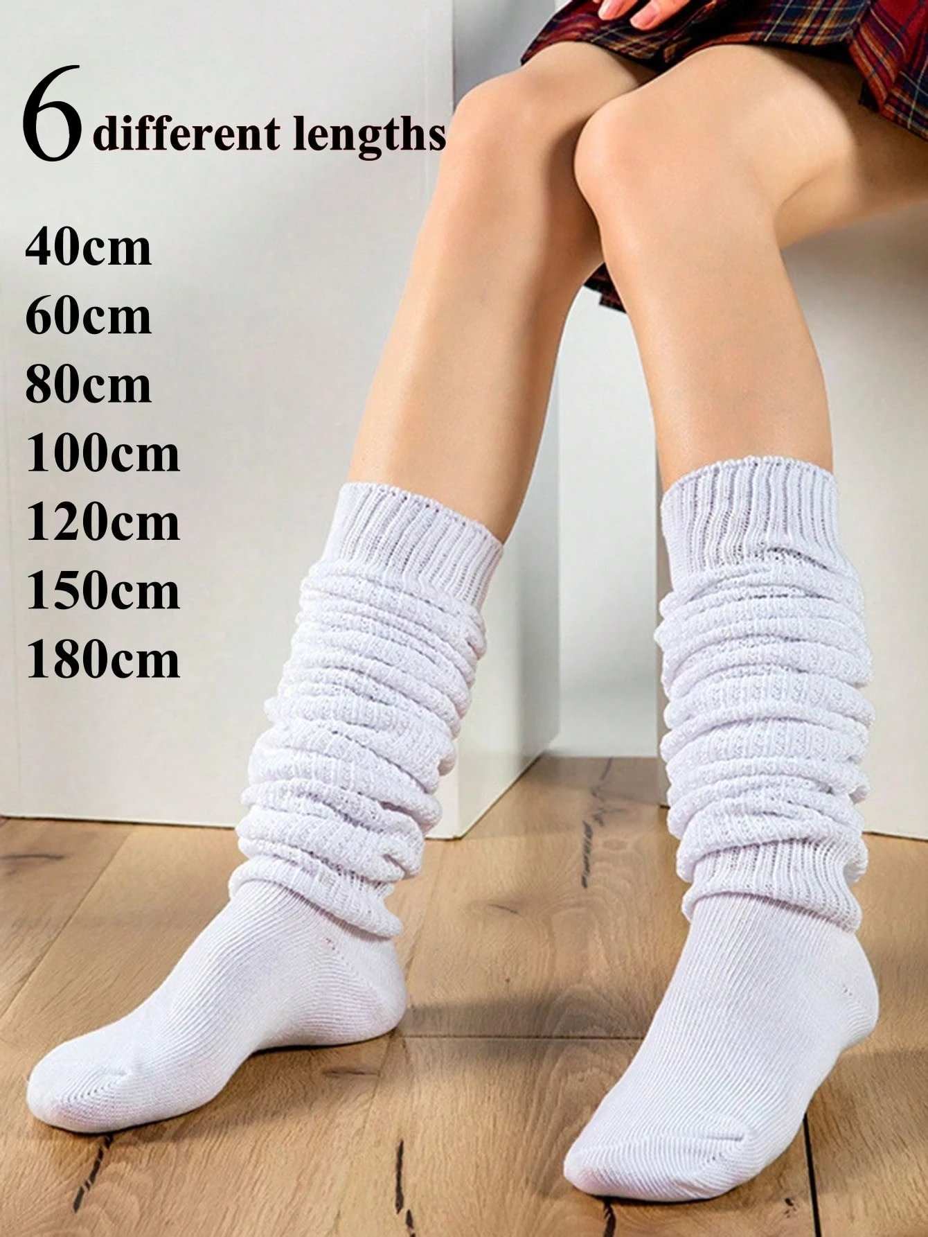 

6/3/1 пара белых носков до колена/бедра с принтом слона на осень и зиму