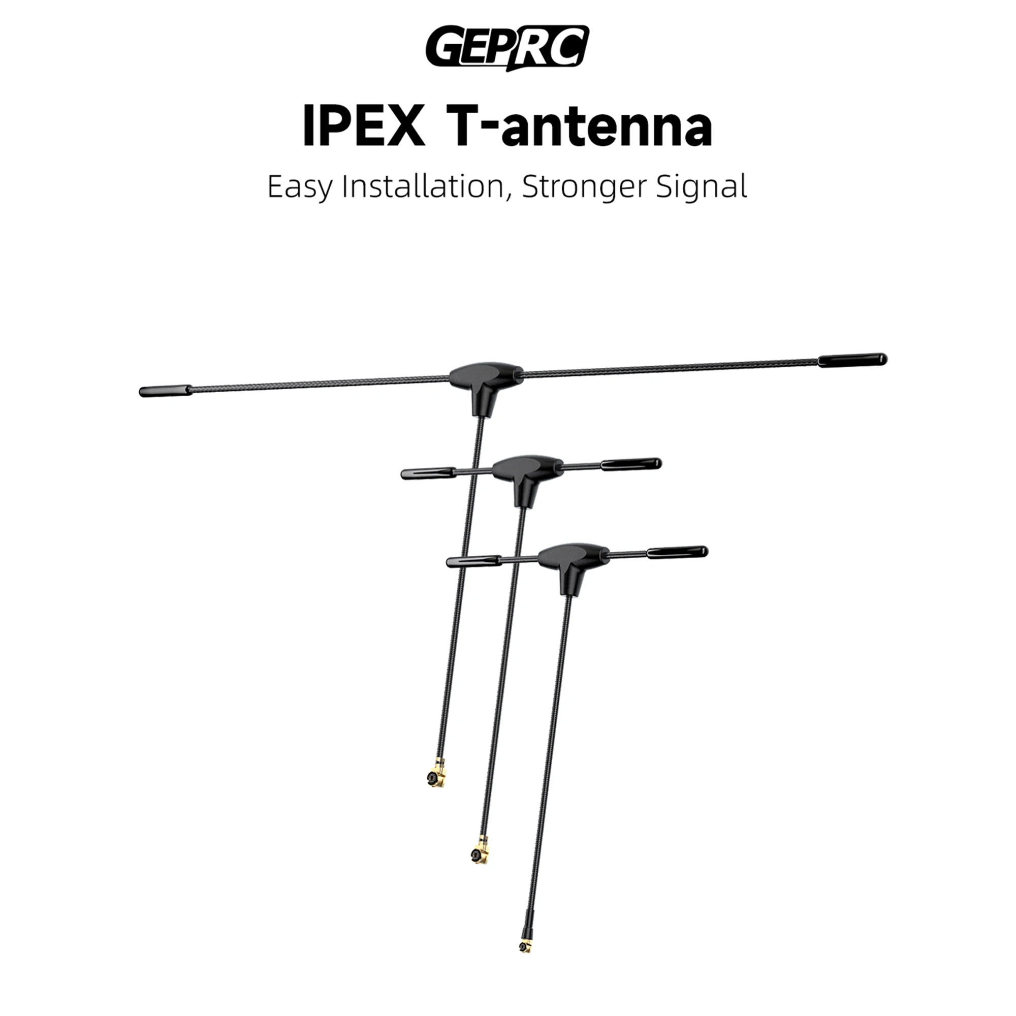 

GEPRC IPEX T-антенна для 2,4 ГГц 915 МГц более сильный сигнал DIY RC FPV квадрокоптер Longrange Freestyle Drone запасные части