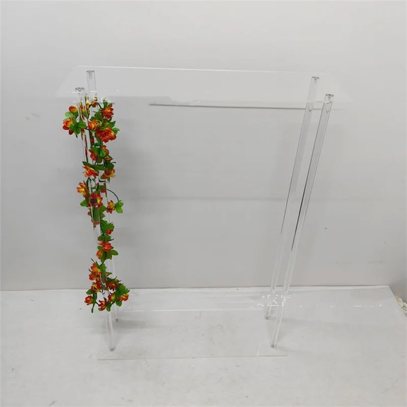 

Clear Flower Stand Road Lead Wedding Table Centerpiece For Event Party Decoration