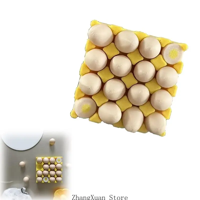Lustige Kühlschrankmagnete, 3D-gedruckte Eier, Kühlschrankmagnete für Küche, Büro, 3XUF – Detail 3