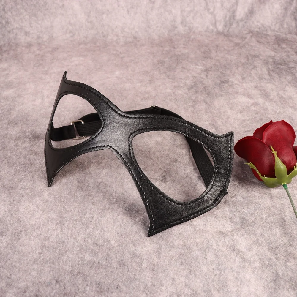 قناع نسائي قطة، قناع جلدي للوجه والقطط للنساء والفتيات، قناع تنكري لحفلات الهالوين الكرنفالية #6