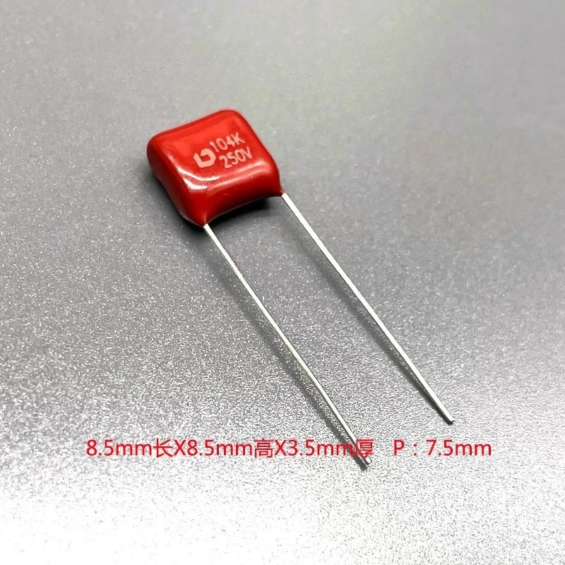 Select for CBB Metallized Polypropylene Film Capacitor 0.1uF 100nF 104 250V 400V 450V 630V   200pcs