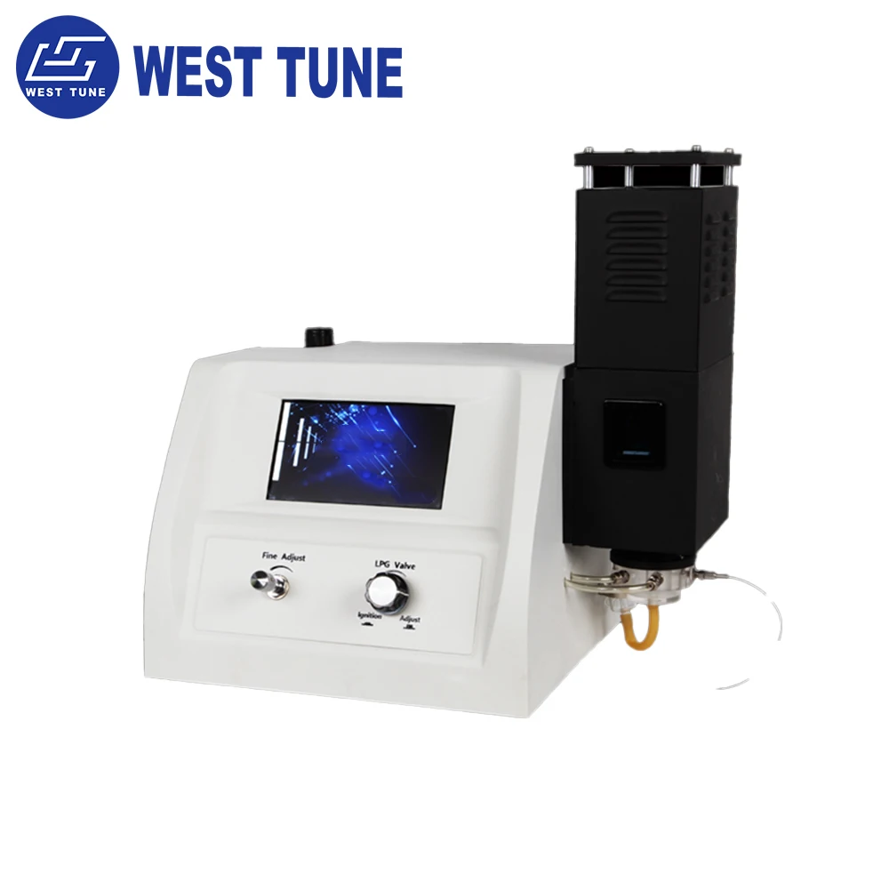 WEST TUNE FP640 FP6410 FP6450 K Na Li Ca Ba LCD Digital Flame Photometer FP20 Price for pg instruments