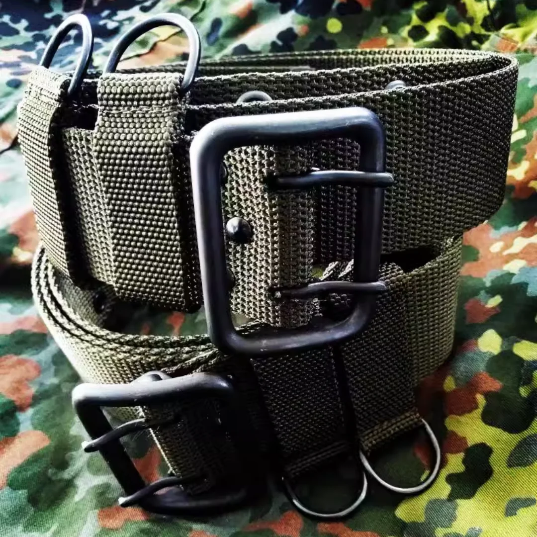 Russian Outdoor Woven Outer Belt Nylon Canvas Tactical Belt