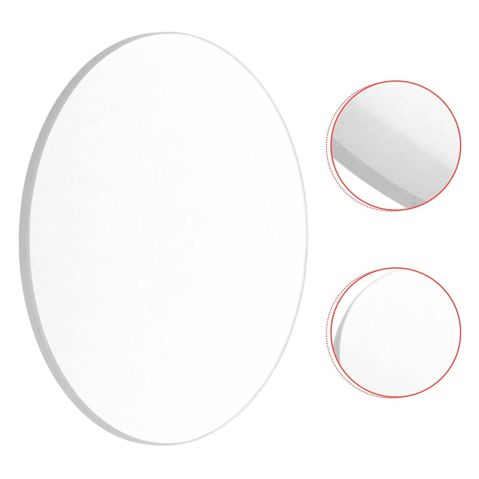 Double Convex Glass Lens 10Cm Diameter 300Mm Focal Length for Scientific Experiments Lab Use Optical Lenses Biconvex Lens