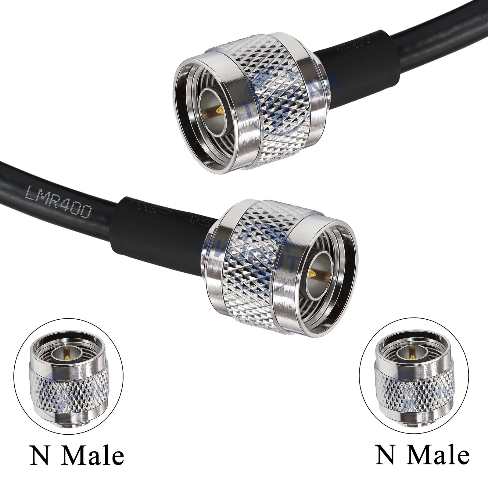 N Type Male to Female LMR400 Jumper Pigtail Radio WIFI Coaxial Cable for 4G LTE Cellular Amplifier Cell Phone Signal Booster
