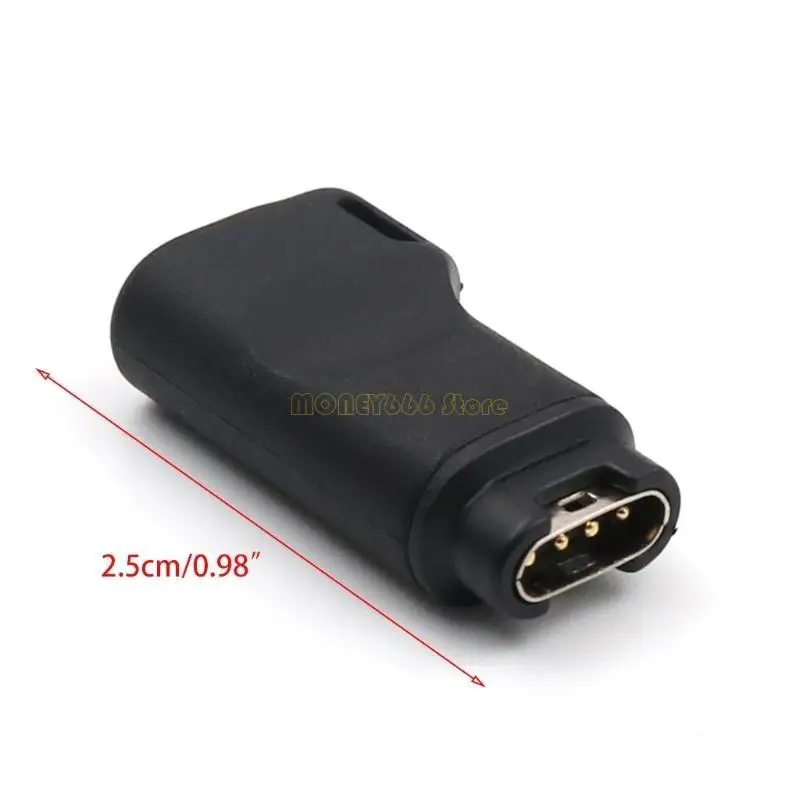F62C USB Type C Женский преобразователь заряда для 4PIN для -гармин предшественник 945 Vivoactive3 Trainer Vivoactive 3 для ​​5x