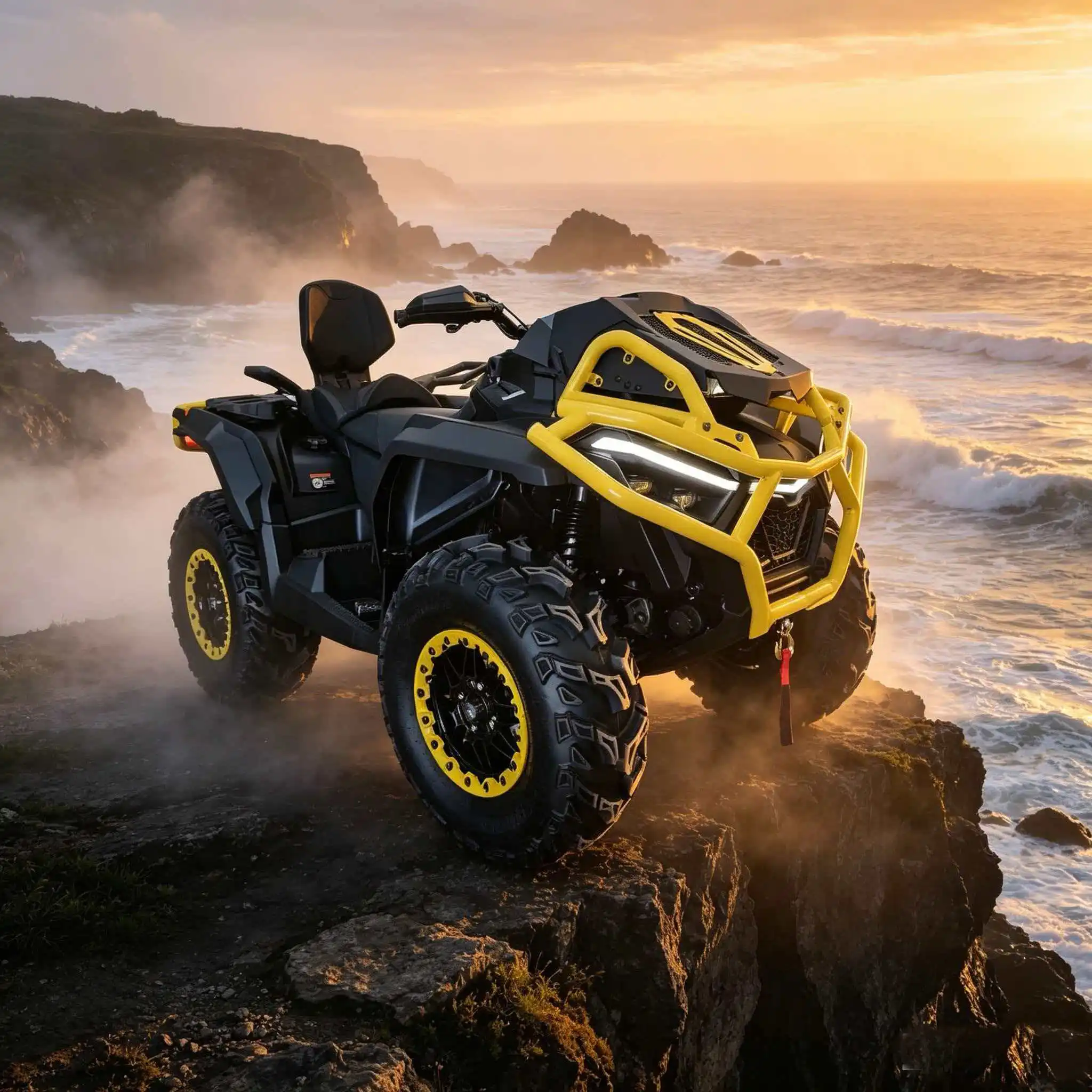 For Polaris Can-Am 400cc 500cc 4 Stroke Gas Shaft Drive 4WD Differential Lock ATV Quad Bike Off Road Four Wheeler Assembly