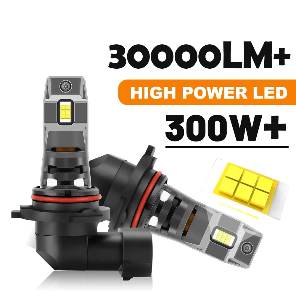 

Turbo Auto Lights H4 H7 H11 Car LED Headlamp 9003 9005 9006 LED Lamp HB2 HB3 HB4 CSP 3570 Chip High Brightness Cold White 2PCS