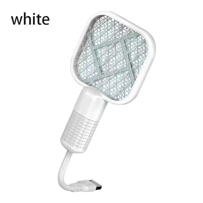 USB Mosquito Swatter Trap Pest Control Electric Shock Mini Mosquito Killer Lamp Portable UV Light Fly Bug Zapper Summer_voghion.com