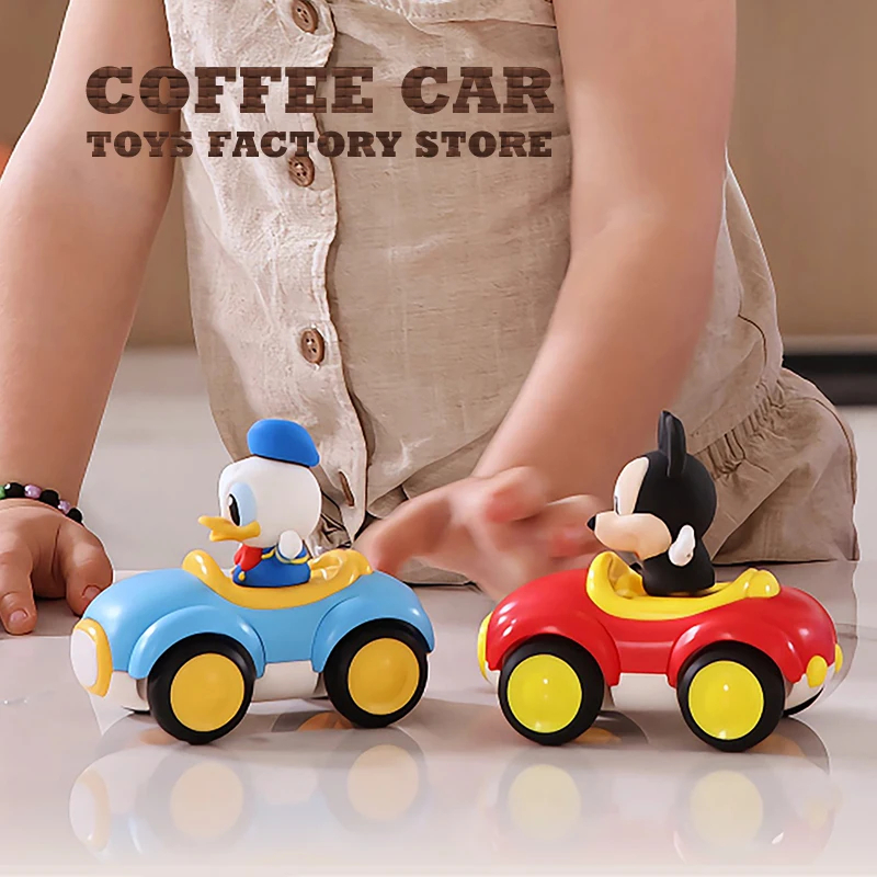 Disney Topolino Building Blocks Kit di auto Toy Story MOC Mattoni Tirare indietro il veicolo con la bambola del Paperino Regalo di Natale per bambini NUOVO