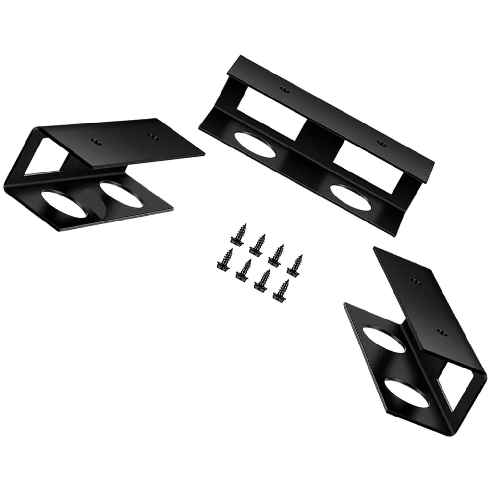 

1 Set Under Desk Laptop Holder Wall Mount Storage Shelf Notebook Computer Support Hidden Station Light Weight Wear Resistant