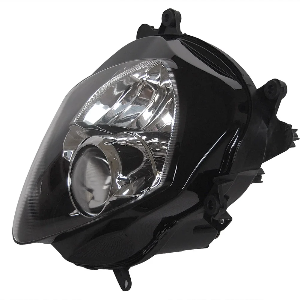 Motorcycle Headlight for Suzuki GSXR 1000 K7 2007 2008, Black Front Motor Headlamp Lighting Lights, China Parts