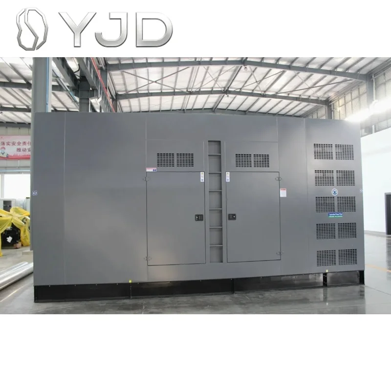 Diesel Super Silent Generator with Full Casing Auto Start ATS 60/50 Hz Perkings Baudouin olvo Weichai Engine