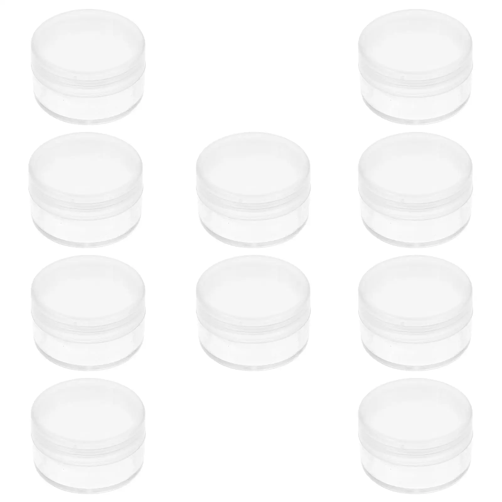 10 Pcs Container Earrings Storage Repair Parts Storage Parts Small Item Box Tray Organizer Small Item Box