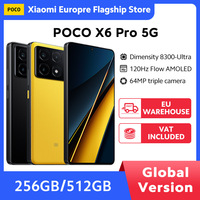 POCO X6 Pro 5G Global Version Smartphone Dimensity 8300-Ultra 6.67\