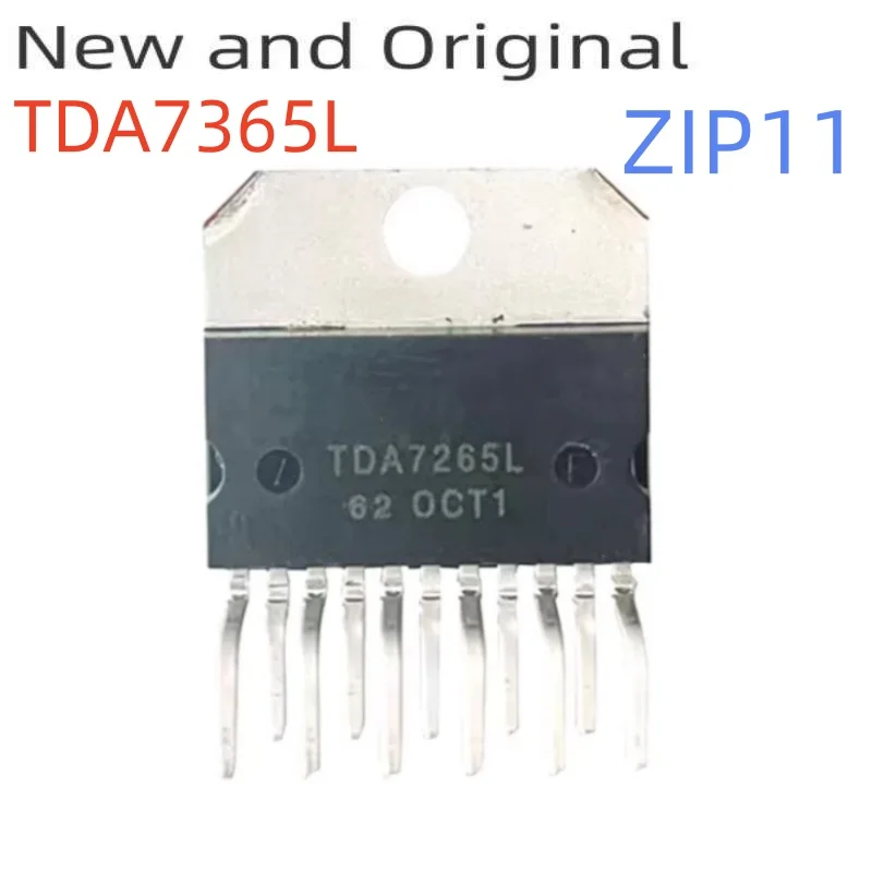 

TDA7265L ZIP11 25W+25W STEREO AMPLIFIER WITH MUTE & STAND-BY