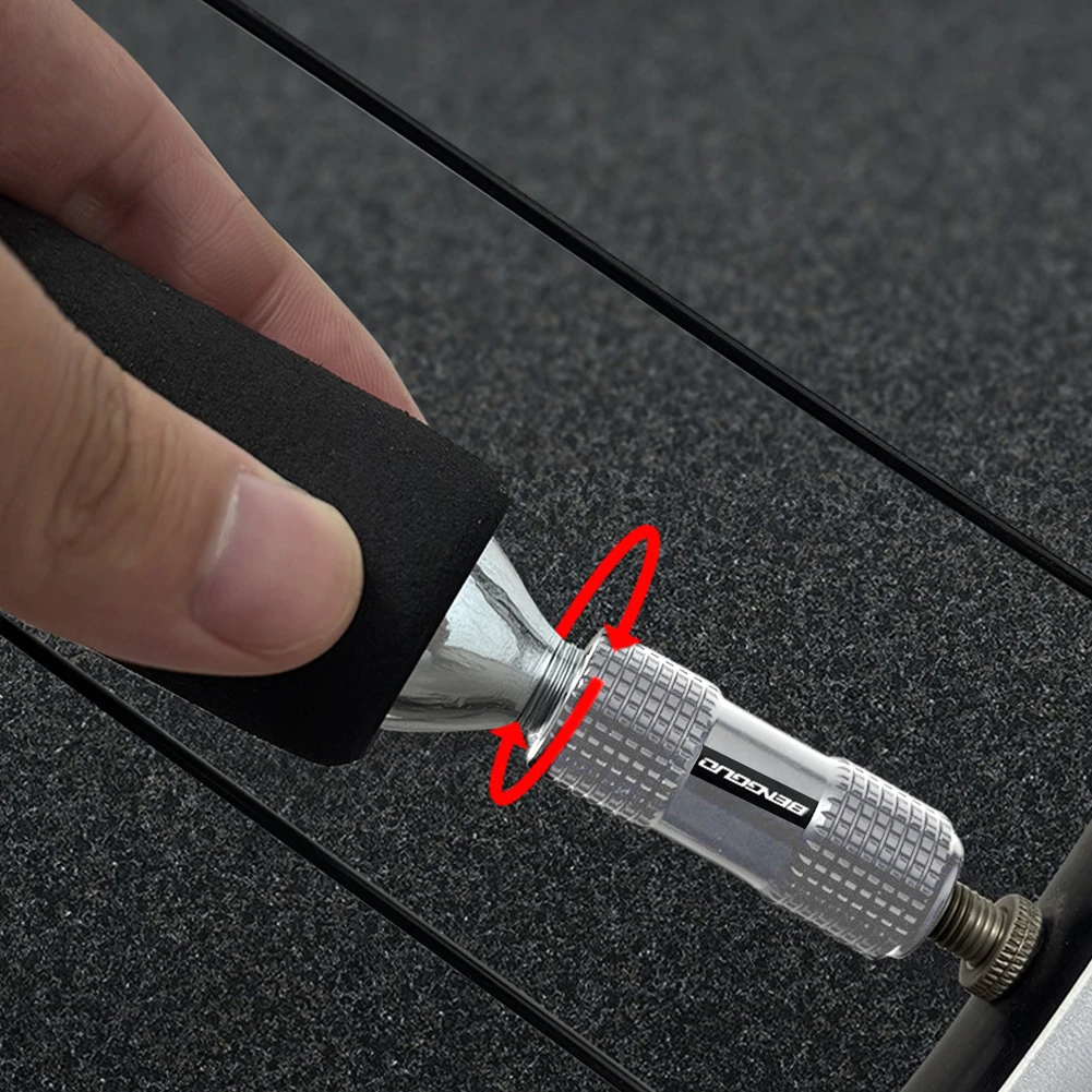 

Американский и французский клапан с защитным чехлом, небольшая газовая насадка, износостойкий велосипедный надувной комплект для ремонта шин