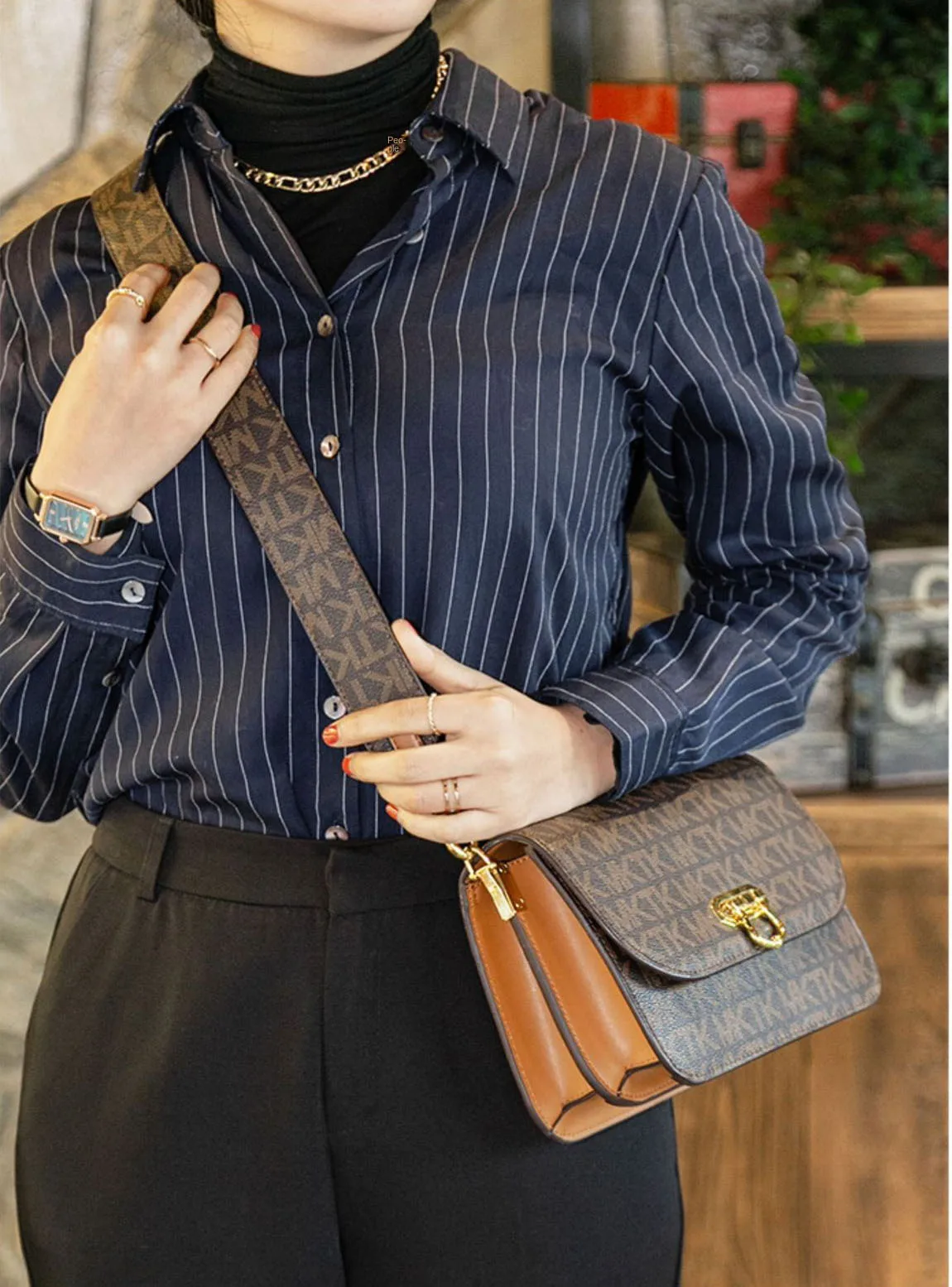 Independent brand 2024 designer new single shoulder crossbody armpit bag fashion casual organ small square bag E329