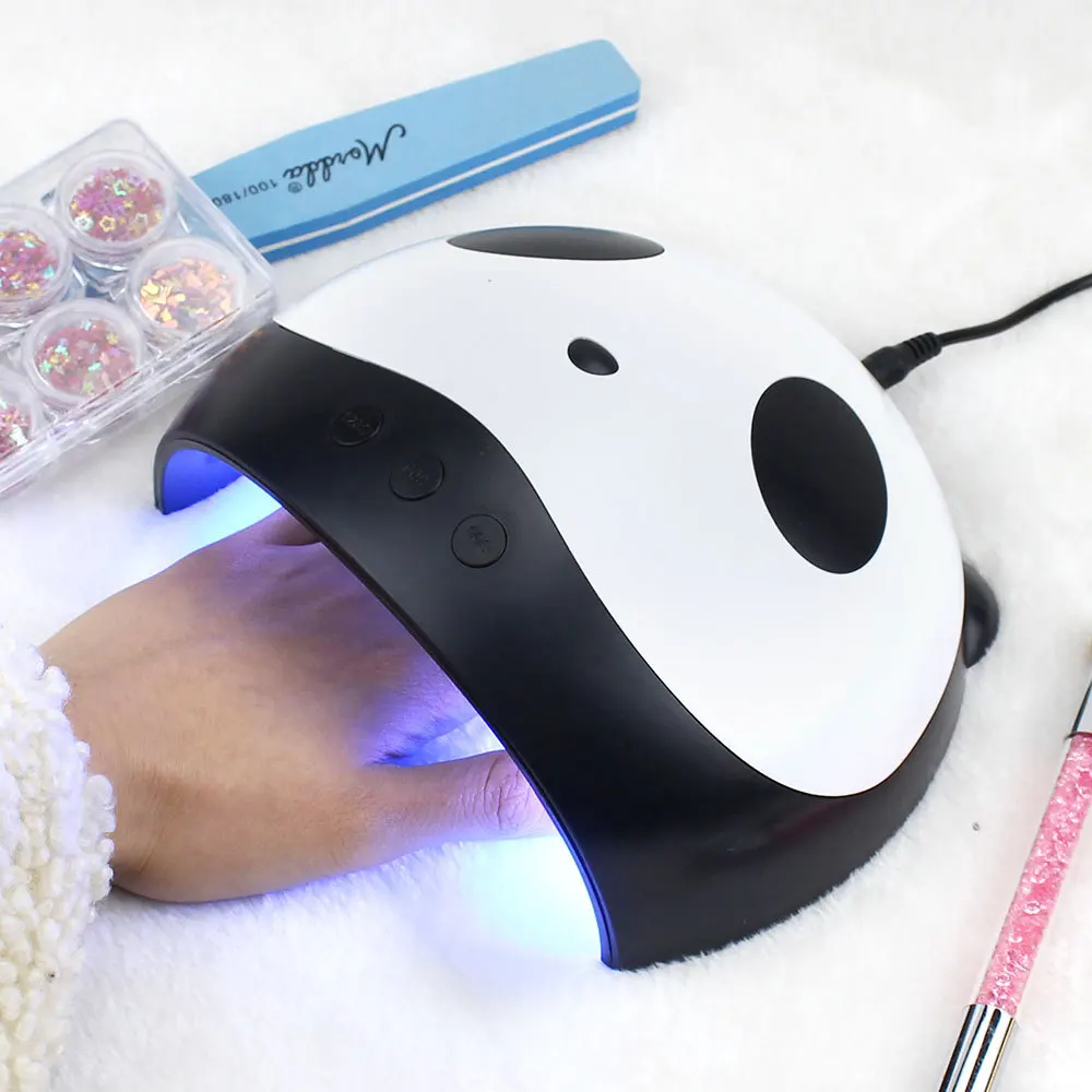 Secador de uñas LED, lámpara UV para curar todos los esmaltes de Gel con detección de movimiento, herramienta de salón de manicura y pedicura, regalo