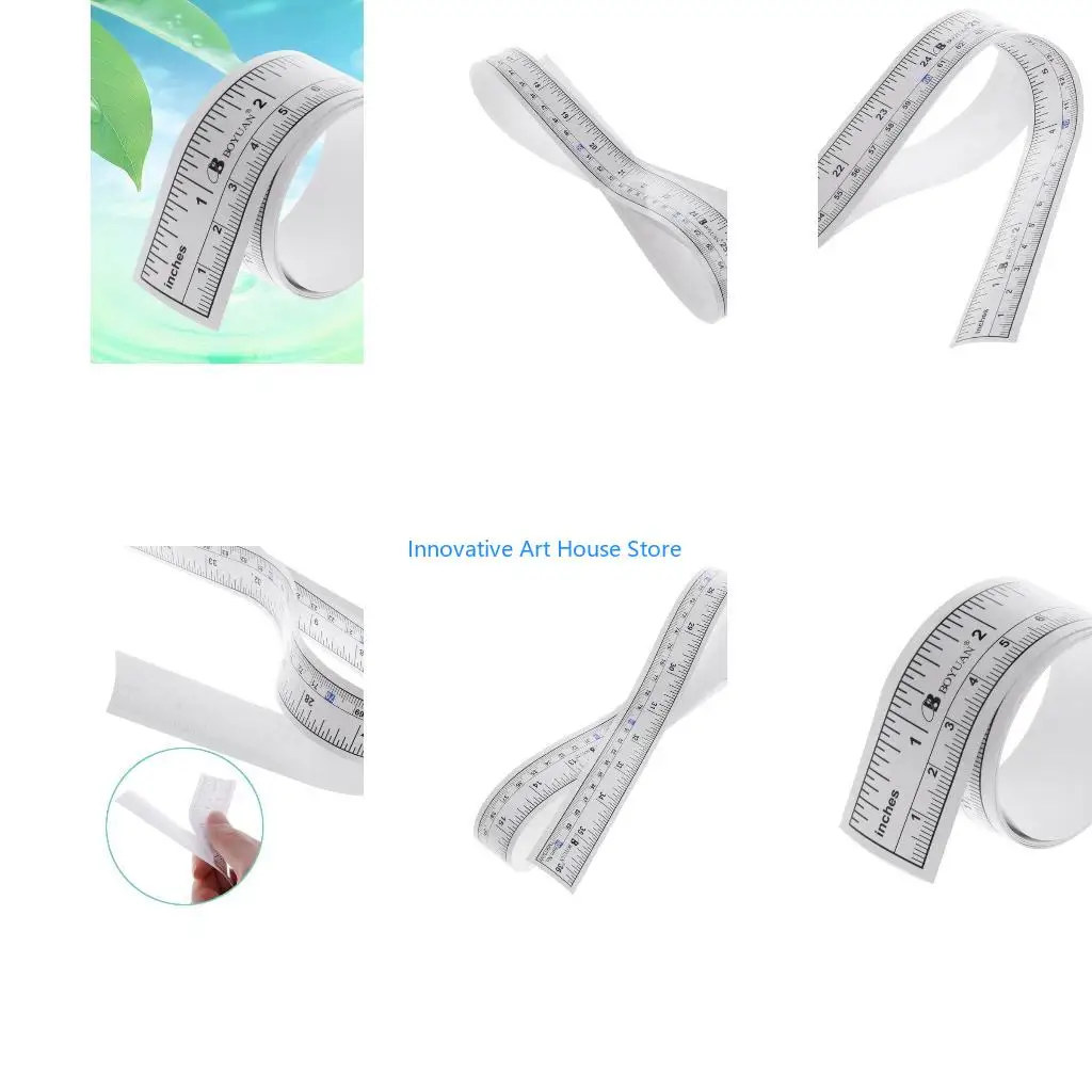 E1PC Tape Measure Auto Adhesive Ruler  for Router Table Woodworking Tool