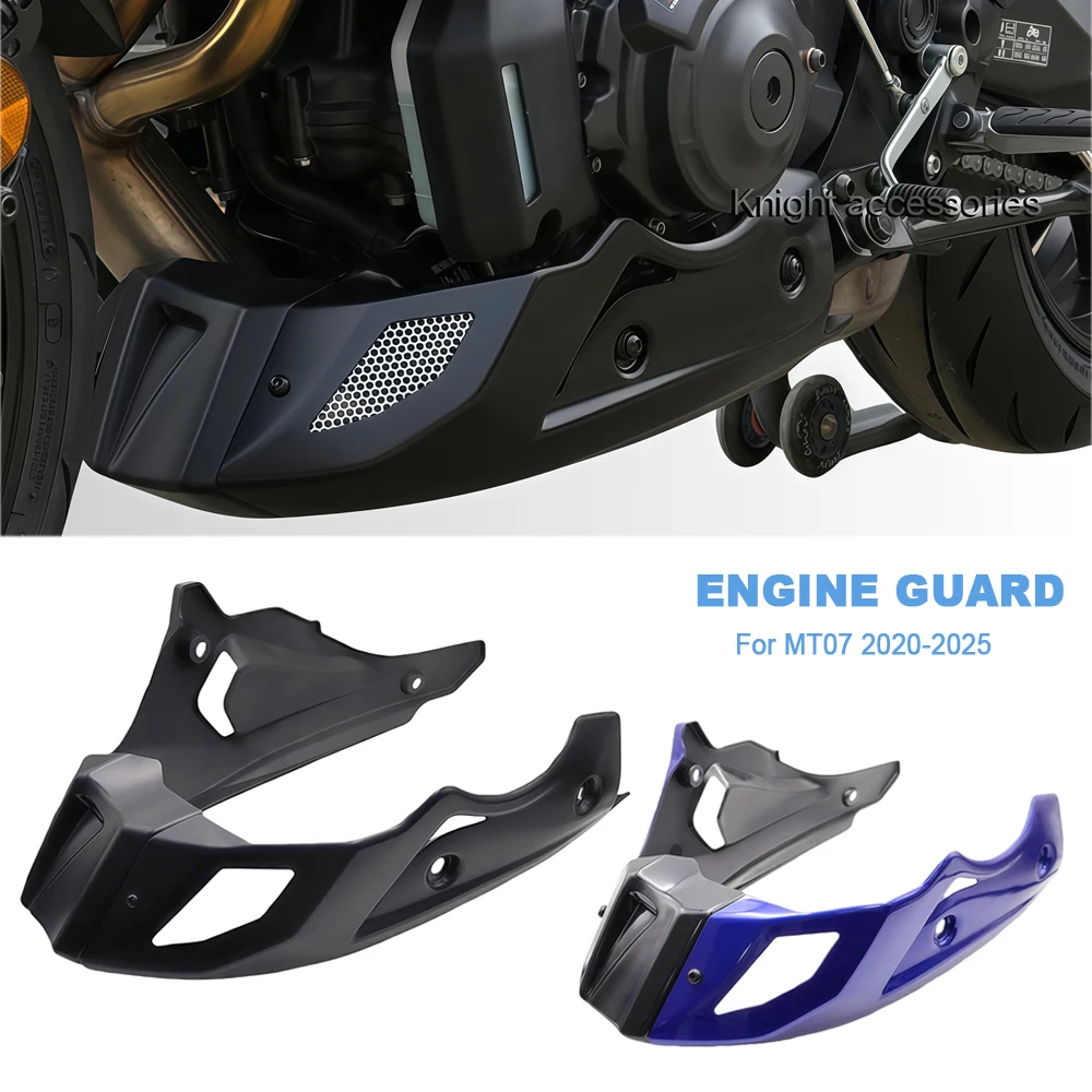 

New For MT07 MT-07 MT 07 mt07 2020-2025 Motorcycle Belly Pan Engine Chassis Spoiler Fairing Guard Cover Protector Protection