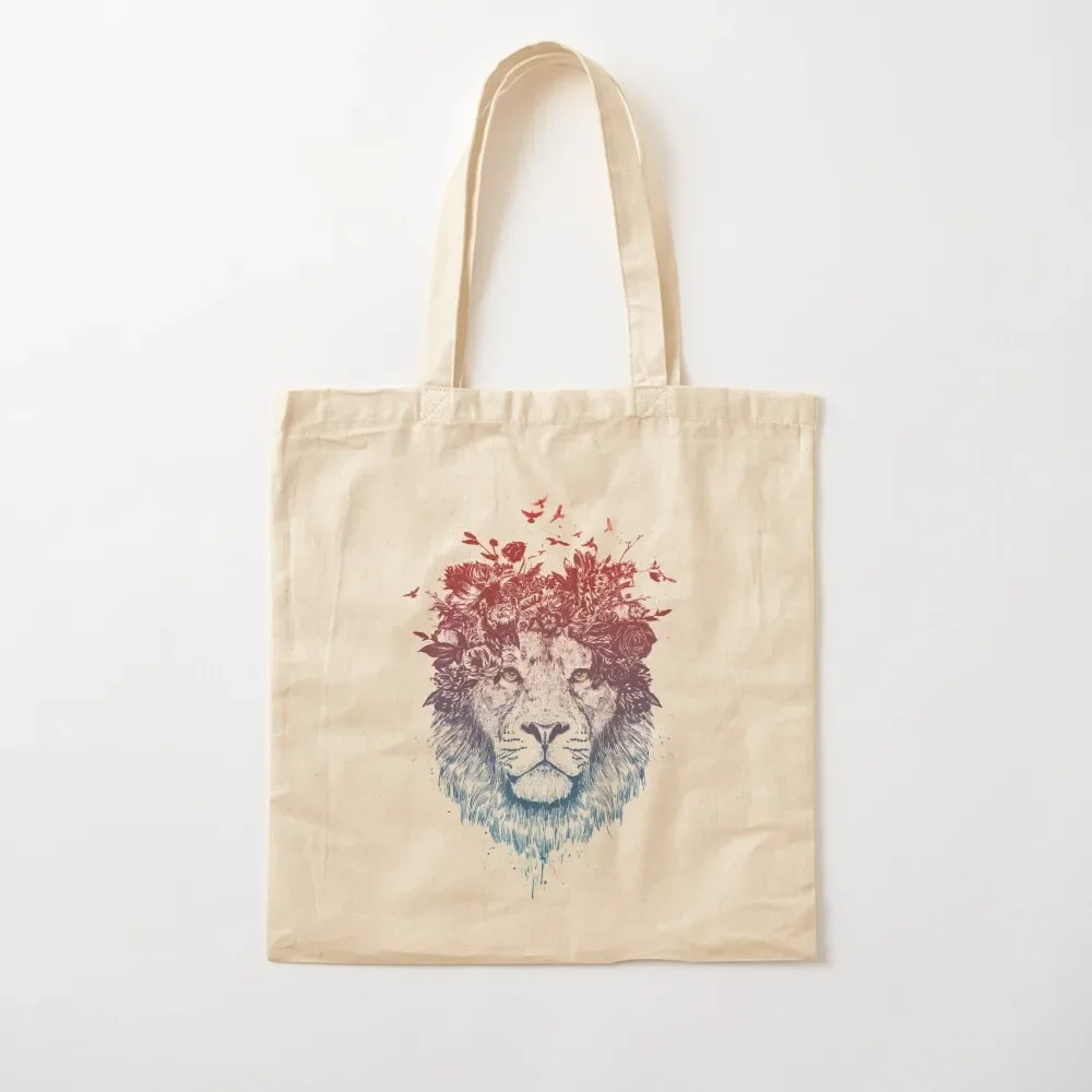 

Floral lion III Tote Bag Women's shopping bag Eco bag Woman shopper Custom