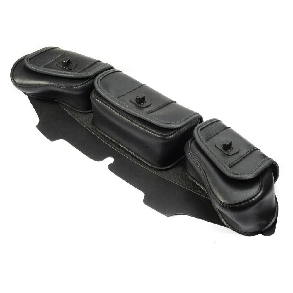 

For Harley-Davidson Road Glide & Street Glide Windshield Tool Cushioning Kit Hood Bag for 1996-2013 Models