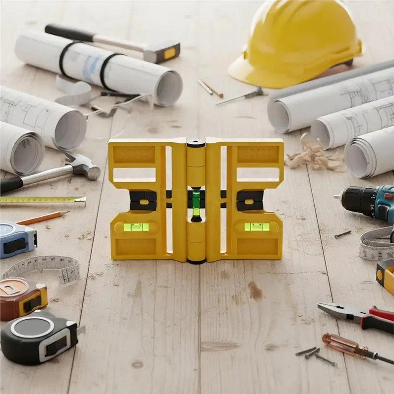 ABZS أداة تسوية سياج السقف المغناطيسي للطي قابل للتعديل سياج آخر مستوى أواني لأثاث تركيب النافذة