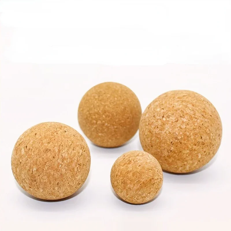 Kork Massage Ball Rücken massage Fuß massage gerät Yoga Ball Spannung Release Therapie myofasziale Ball Fuß entspannen Muskeln Trigger punkt