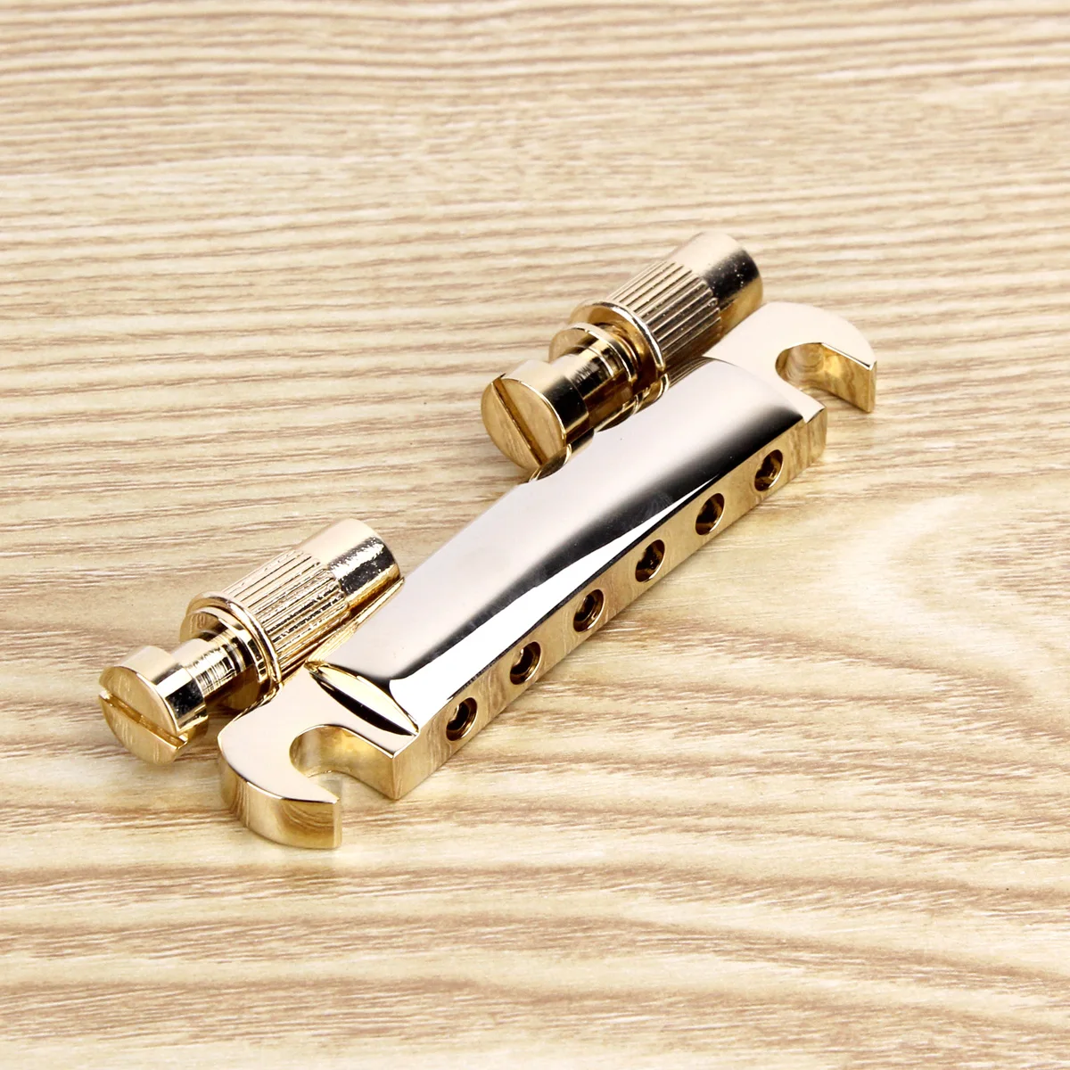 FLEOR LP Guitar Tailpiece Stop Bar Tailpiece for LP Guitar ,Gold/ Chrome/Black Choose