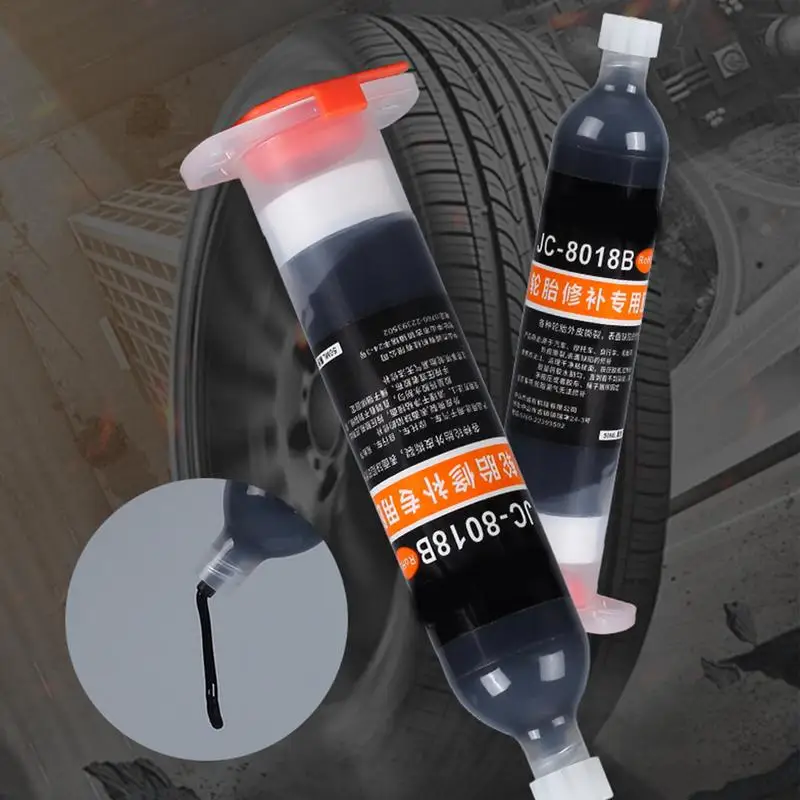 Tire Sidewall Repair Glue 50ml Rubber Glue For Tires Waterproof Tire Sidewall Repair Tire Restoration Agent Fast-Acting For