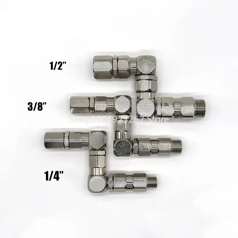 Stainless Steel Rotary Joint Paint Pump with 360 ° Rotary Z-Handle Valve Suitable for Hydraulic Pneumatic System Connection Pump