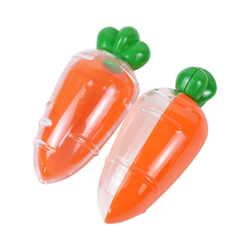 1Pc Easter Carrot Candy Boxes Plastic Gift Box Carrot Shape Cartoon Cute for Birthday Party Easter Decoration Kids Favor 2025