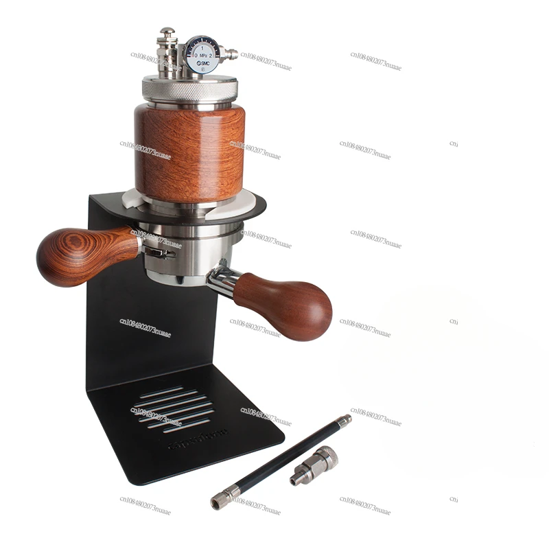 Stainless Steel Pneumatic Coffee Machine Removable Portable Outdoor Camping Unplugged Espresso Coffee Maker