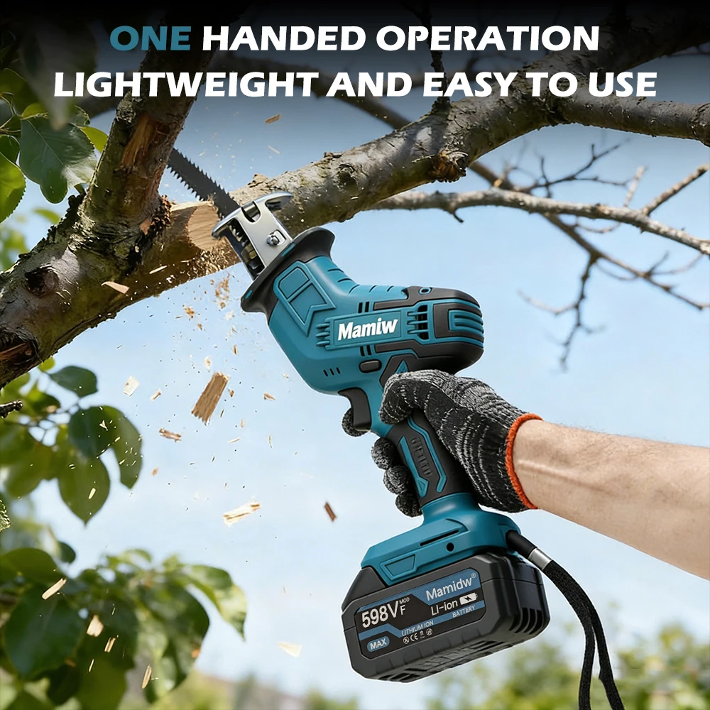 Mamidw draadloze borstelloze r - Reciprocating Saw Cordless recensie en prijs