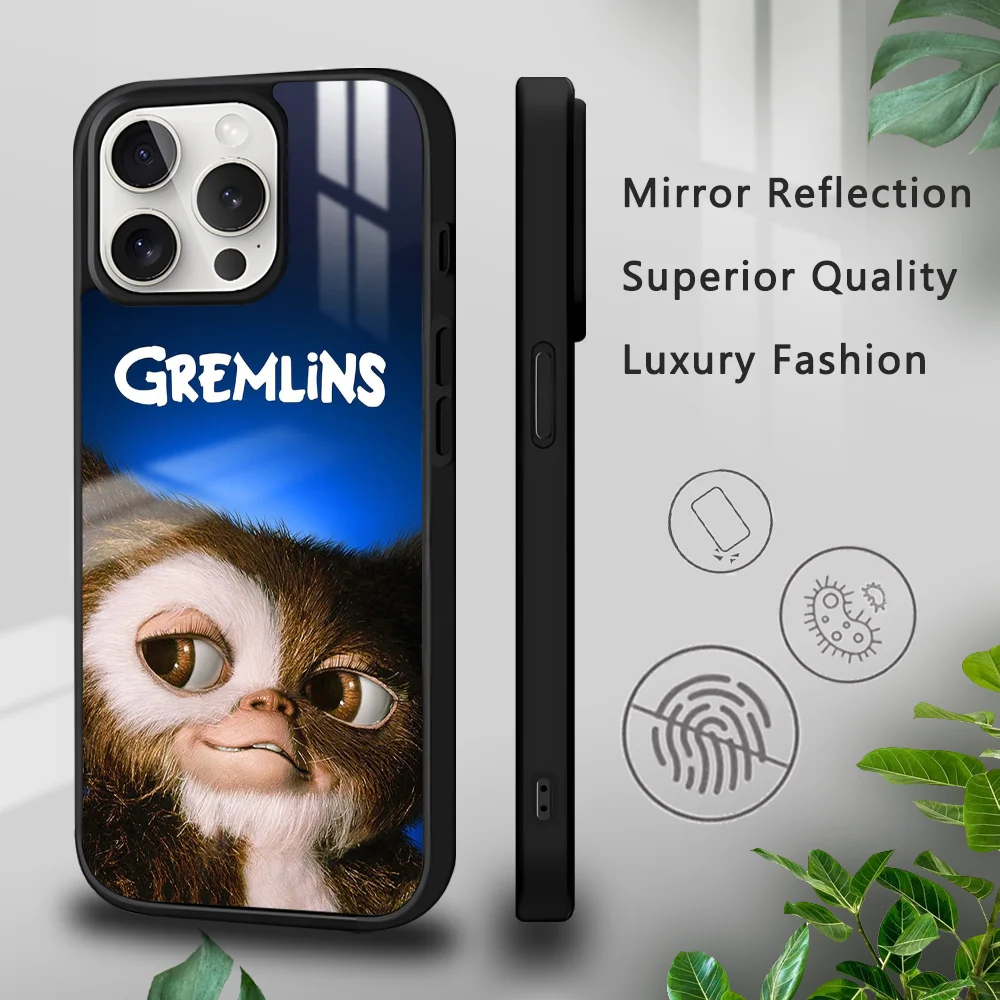 Cartoon G-Gremlins Phone Case For iPhone 16 15 14 13 12 11 Pro Xs Max Mini Plus Celulares Hard Funda