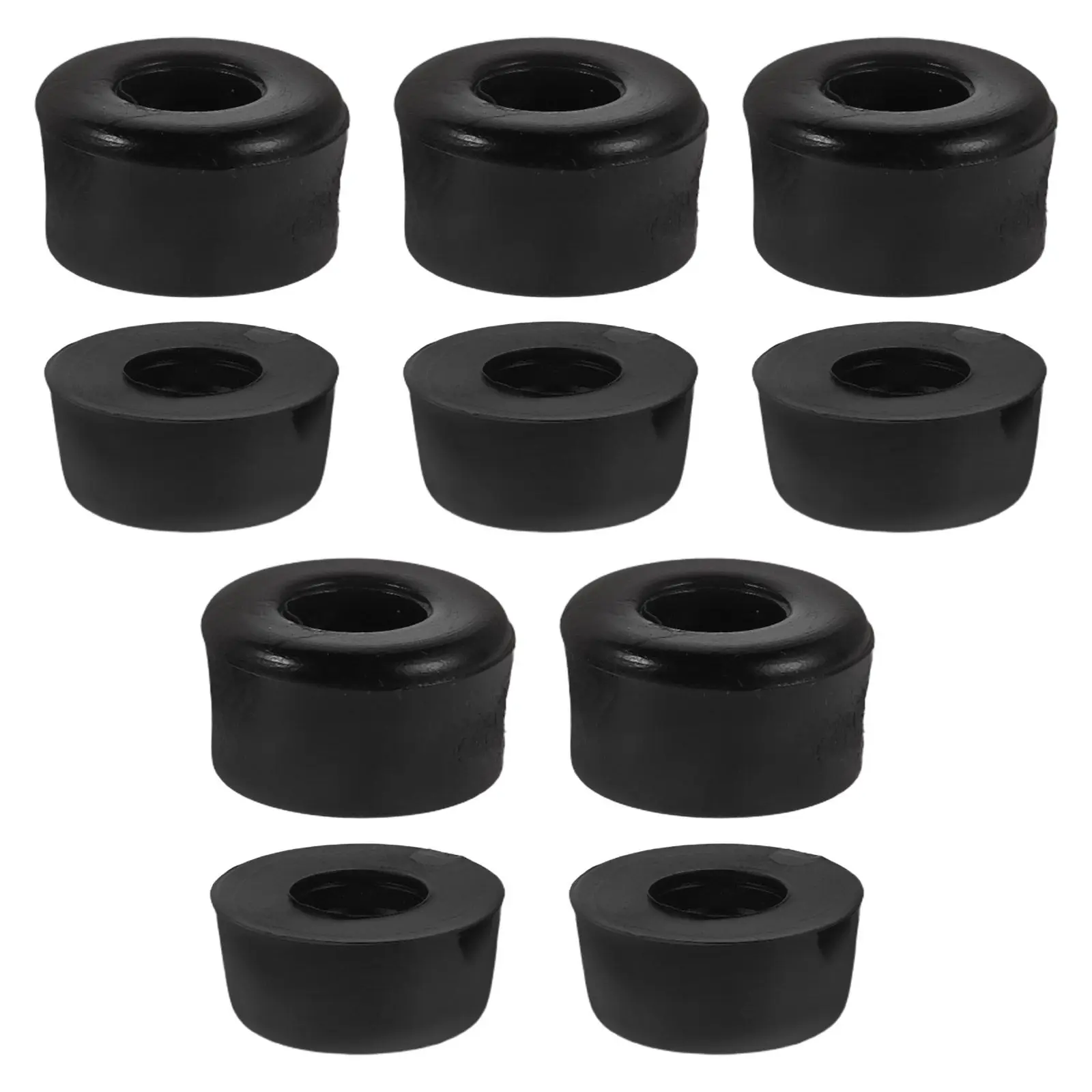10Pcs Skateboard Truck Bushings High Elasticity Shock Absorbing Replacement Parts Cushion for Smooth Stable Riding Roller Skate - view 5